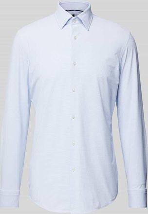 HUGO BOSS Slim Fit Business-Hemd mit Kentkragen Modell HANK in Hellblau, Gr&ouml;&szlig;e 42