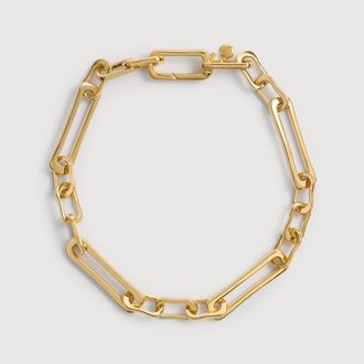 Monica Vinader Gold MV Alta Duo Bracelet