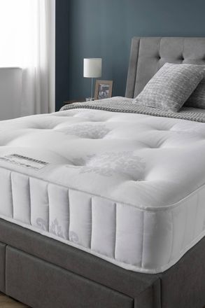 Julian Bowen Capsule Elite 1000 Pocket Sprung Mattress in White | Size: Double