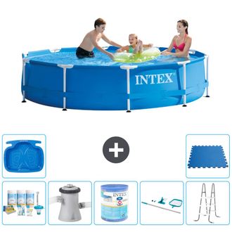 Intex Piscina Con Estructura Redonda - 305x76 Cm - 7-piezas S41507