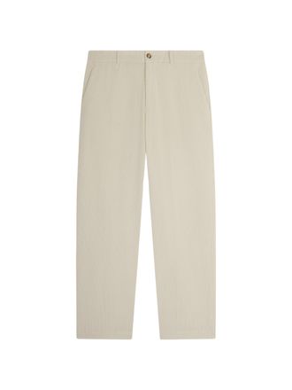 Ballantyne Butter Corduroy Wide-Leg Pants