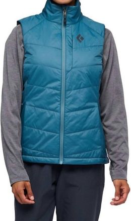 Black Diamond Womens Solution Vest In Creek Blue