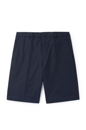 Loro Piana Jarno Straight-Leg Stretch-Cotton Bermuda Shorts