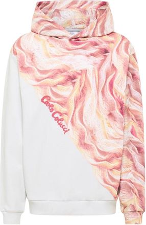 Carlo Colucci Artificial Knit Hoodie - Heren - Hoodies - Veelkleurig - S - Katoen - Hoodies & sweatvesten