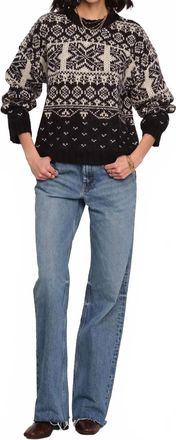 Heartloom Adair Long Sleeve Sweater In Pattern