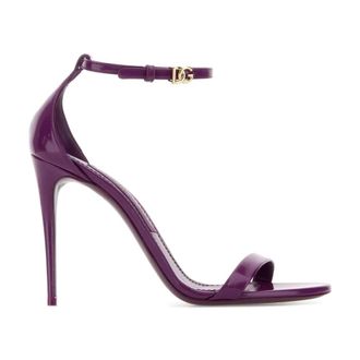 Dolce & Gabbana High Heel Sandals, female, Purple, Size: 8 US Keira Sandals