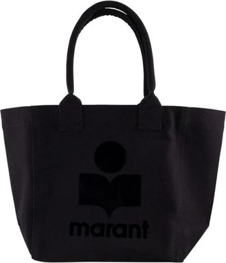 Isabel Marant Small Yenky Bag - Dames - Shoppers - Zwart - ONE Size - Katoen - Tassen