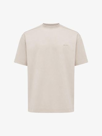 Genti Relaxed Fit T-shirt | Beige