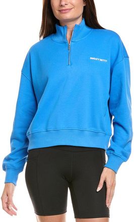 Sweaty Betty Revive Crop 1/2-Zip Pullover