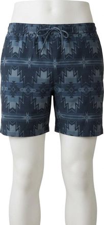 Faherty Doug Good Feathers Shorelite Shorts In Night Navy Stars