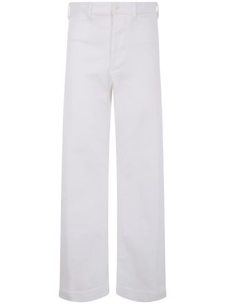 Ralph Lauren Slr Pt Ful Lenght Flat Front Pants