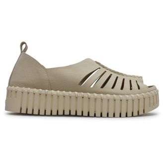 Ilse Jacobsen Tulip 9376 Textile Womens Slip On Sandals - Kit - Size:UK 6