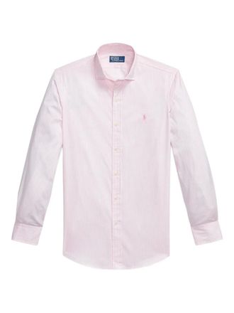 Polo Ralph Lauren striped long-sleeved shirt - Pink