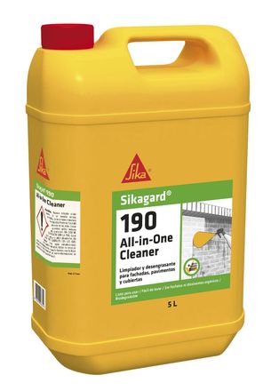 Sika Sika - Gard - 190 All In One Cleaner, Limpiador Y Desengrasante Para Fachadas Y Pavimentos, 5l, Azul