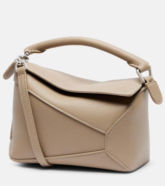 Loewe Puzzle Edge Mini leather top-handle bag