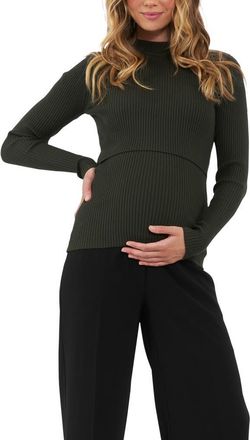 Ripe Lift Up Nursing Knit Top in Ivy at Nordstrom, Size Xx-Large Au