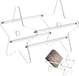 OEM Soporte Para Vinilos - Acr&iacute;lico Transparente 30 X 29 X 28 Cm - Para Discos Lp 7 10 12 Pulgadas - Escritorio Estanter&iacute;a - 1 Unidad