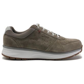 Joya Dynamo Classic Suede Mens Low Top Trainers - Light Brown - Size:UK 10.5