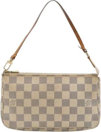 Louis Vuitton Pre-owned Shoulder Bags, female, Beige, Size: ONE SIZE Pre-owned Vintage Shoulder Bag
