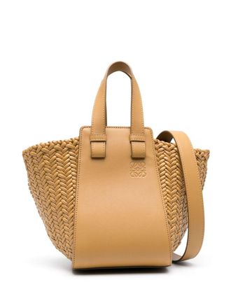 Loewe Borsa tote intrecciata - Marrone