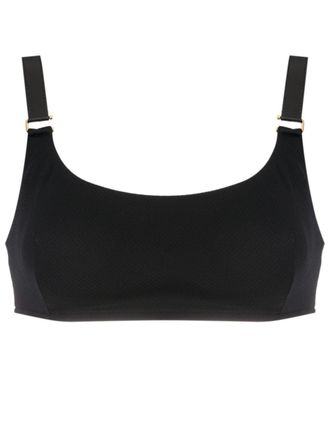 Lenny Niemeyer Top met diamantpatroon - Zwart