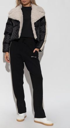 Palm Angels T-shirt With A Distinctive Teddy Bear Motif, Womens, Black