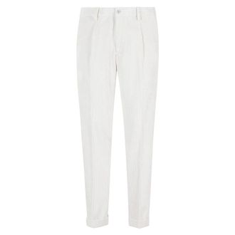 BRIGLIA 1949 Hombre, Pantalones, Blanco, Talla: L