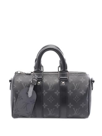 Louis Vuitton Borsa tote 25 Keepall Bandoulière 2021 - Nero
