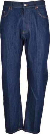 Dondup Blue 25th Anniversary Cotton Jeans