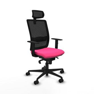 Piqueras y Crespo Silla De Oficina Piqueras Y Crespo Haches Negro Espuma Alta Densidad
