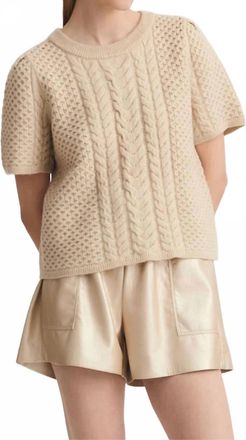 M&eacute;lissa Nepton Jove Sweater In Oatmeal