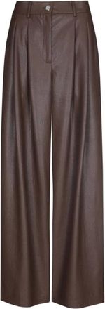 Caroline Biss Caroline Biss - Broek 4572 - Dames - Broeken - Bruin - Maat: 3XL Poliester