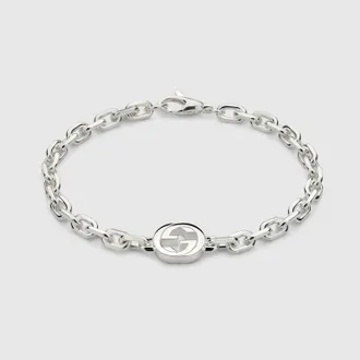 Gucci Interlocking Chain Bracelet