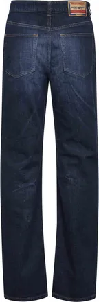 Diesel Womens Blue Regular Jeans Cotton