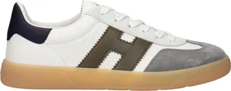 Hogan Zapatillas Hogan Cool Hombres Cuero Blanco/Gris