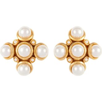 Susan Caplan Vintage Vintage Renaissance Revival Earrings, As seen on Catherine, Princess of Wales in Clip-On at Nordstrom