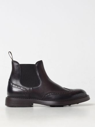 Doucal's Stivaletto Doucals in pelle con motivo brogue