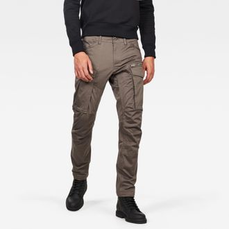 G-Star Cargohose G-STAR Rovic Zip 3D Tapered Pant, Herren, Gr. 34, L&auml;nge 36, grau, Web, Obermaterial: 97% Baumwolle, 3% Elasthan, unifarben, normal lang, Hos