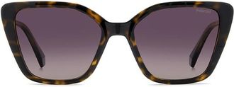 Polaroid PLD 4189/S Polarized 086/JR Womens Sunglasses Tortoiseshell Size 53