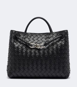 Bottega Veneta Borsa a mano Andiamo Large in pelle Intrecciato