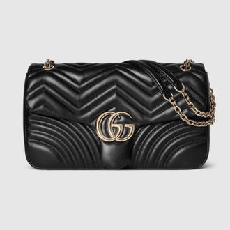 Black Gucci Leather Bags: Shop up to −20% | Stylight