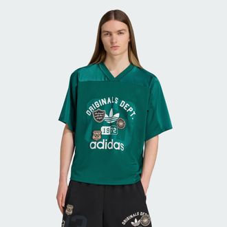 adidas Mens adidas adidas Originals Dept. Graphic Mesh Jersey