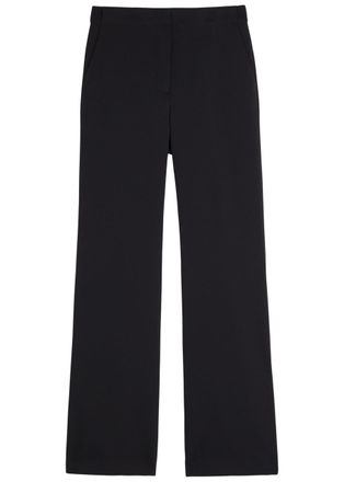 SIMKHAI Kenna Flared-leg Woven Trousers - Black - 12 (UK16 / XL)