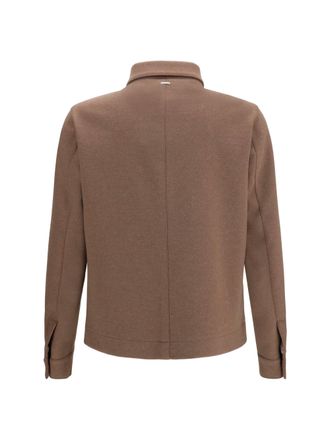 Herno Snap-Button Jacket - Brown
