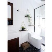 OEM Estantes Colgantes De Madera Estilo Bohemio Para Decoraci&oacute;n De Pared, Estante Flotante R&uacute;stico, Estantes De Pared Para Organizaci&oacute;n Del Hogar En Sala 