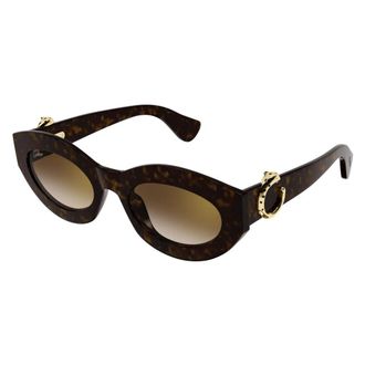 Cartier Sunglasses, unisex, Brown, Size: 53 MM Ct0638S Sunglasses