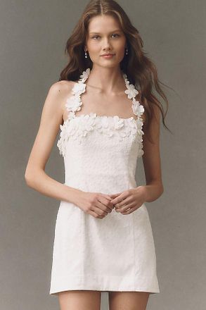 BHLDN Sequin Deco Mini Dress