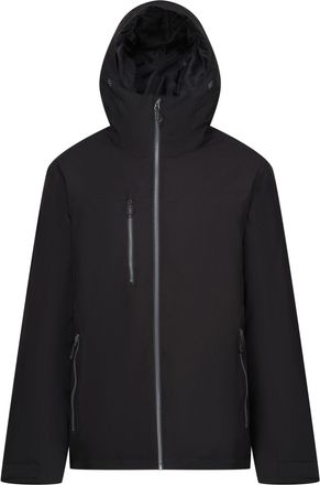 Regatta Mens Navigate Insulated Waterproof Jacket (Black/Seal Grey) - Size X-Small