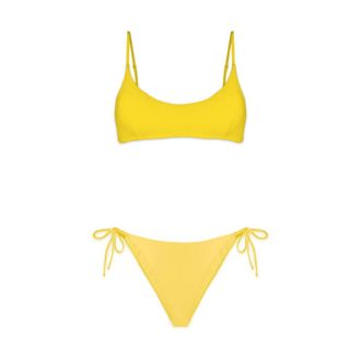 MC2 Saint Barth Dames, Badkleding, Geel, Maat: M