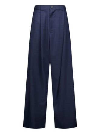 Natasha Zinko pleats-detailed trousers - Blue
